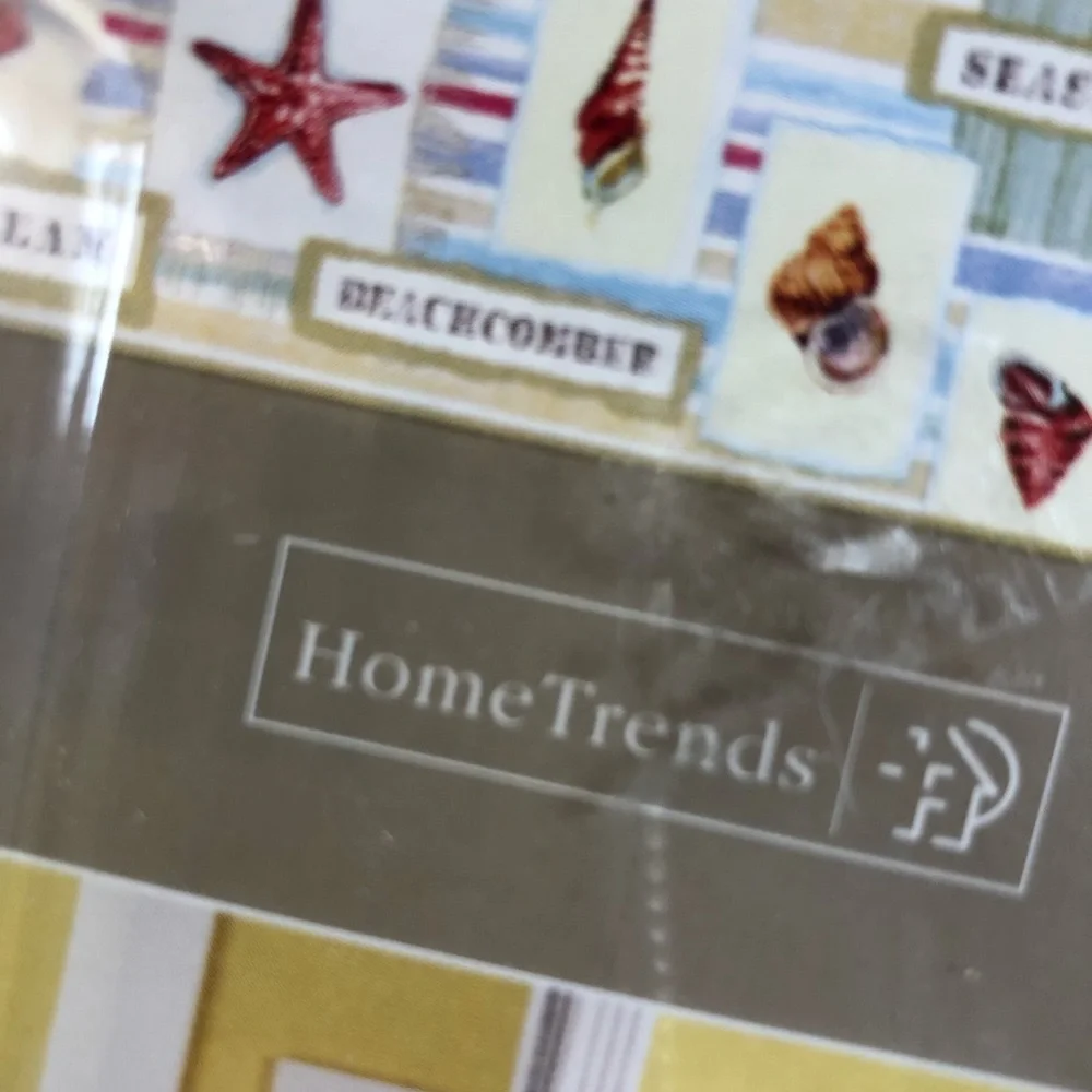 Home Trends Shell Memories Prepasted Wall Border New 15 Feet X 6.87 Inches